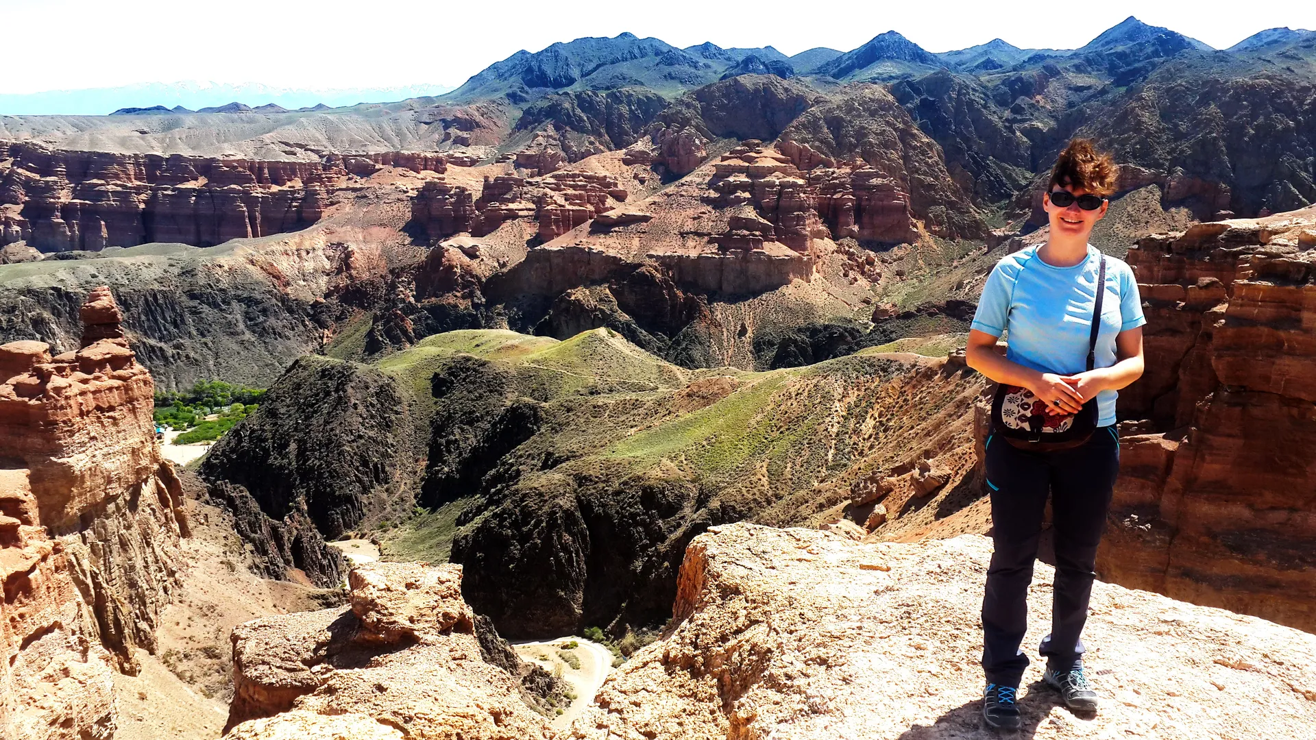 Charyn Canyon landscape in Kazakhstan