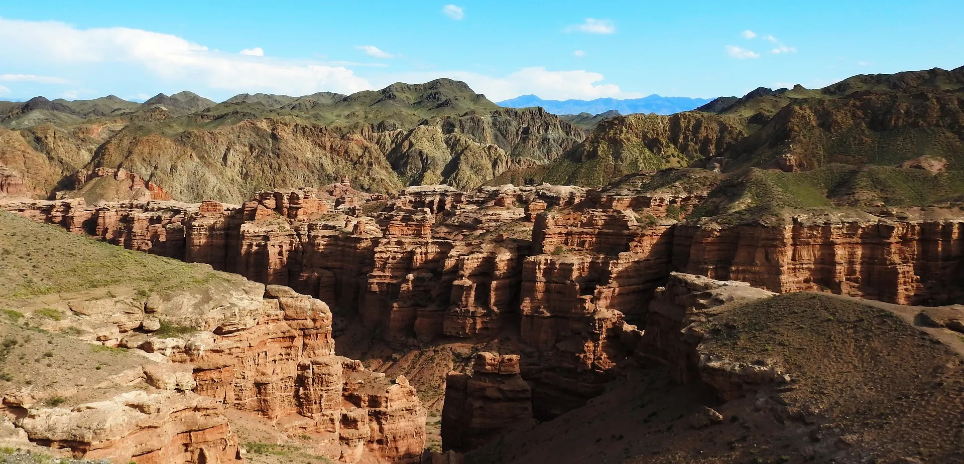 Charyn Canyon landscape in Kazakhstan