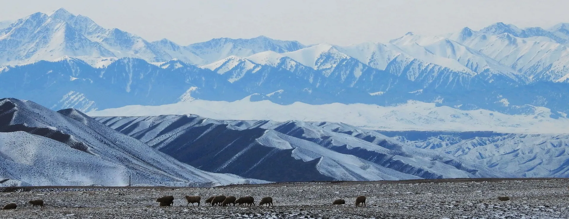 Kolsay Lake mountain scenery in Kazakhstan
